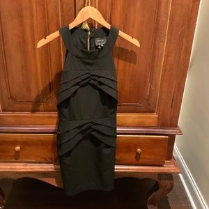 Arc & Co. Bodycon Cocktail Dress, Color Black, Size M